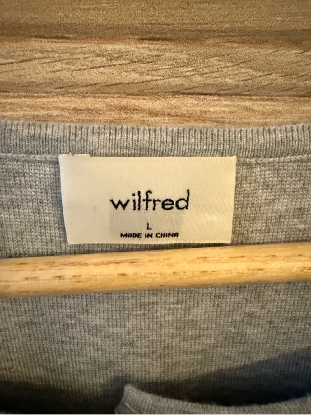 Aritzia Wilfred Golightly Sleeveless Cardigan in Heather Chrome 🩶✨ - Picture 4 of 4